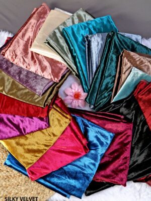Silky Velvet Width 44"