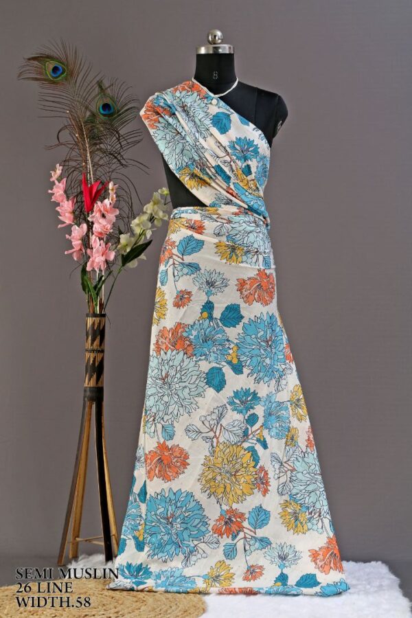 Semi Muslin 26 Line Width 58"